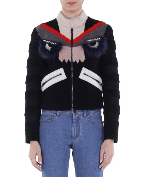 fendi bug eye jacket